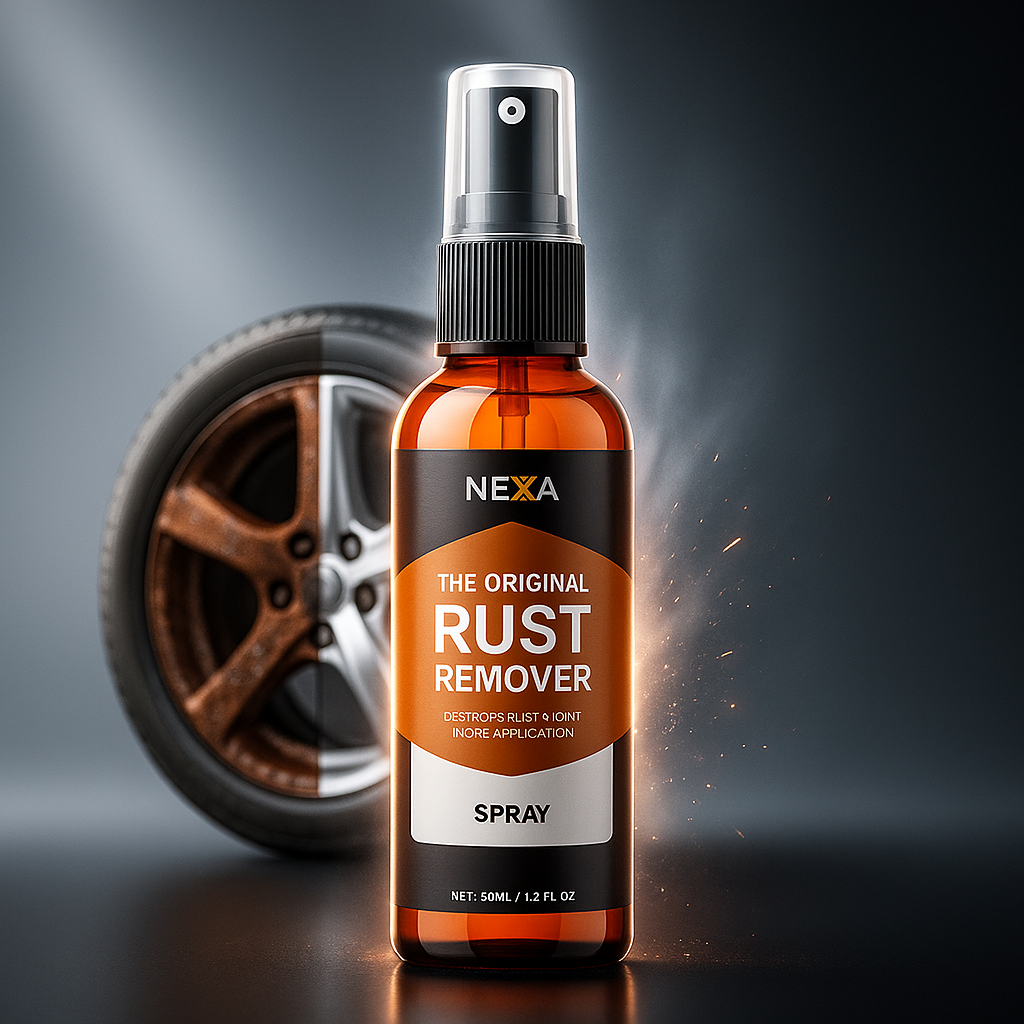 Metal Rust Remover Spray | Works in 5 Minutes, Safe & Effective