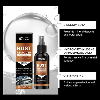 Metal Rust Remover Spray | Works in 5 Minutes, Safe & Effective