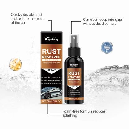 Metal Rust Remover Spray | Works in 5 Minutes, Safe & Effective